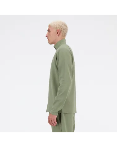 New Balance zip-up hoodie and high collar