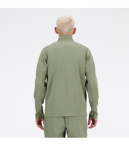 Sudadera New Balance con cremallera y cuello alto