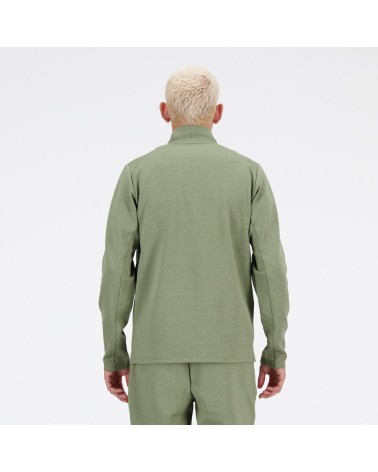 New Balance zip-up hoodie and high collar