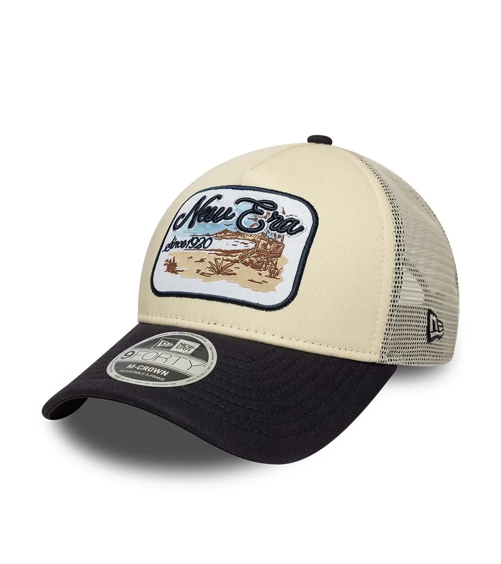 New Era gorra con visera plana