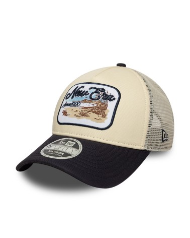 New Era flat visor cap