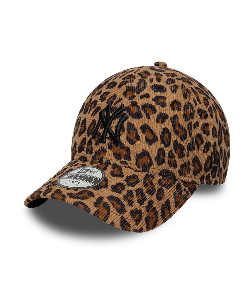 New Era gorro 9Forty leopard cord