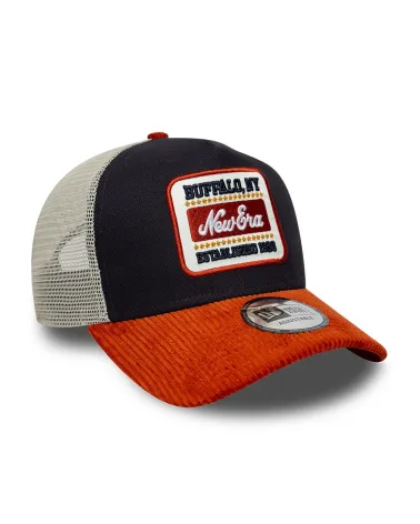 Berretto New Era con visiera curva e rete