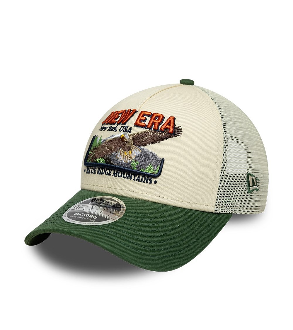 New Era casquette trucker avec broderie d'aigle