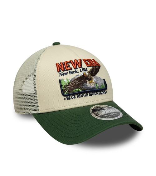 New Era berretto trucker con ricamo aquila