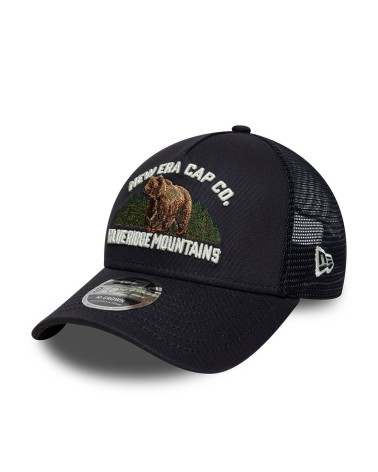 New Era casquette avec visière et maille