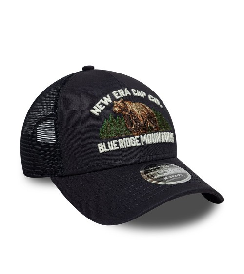 New Era gorra con visera y malla