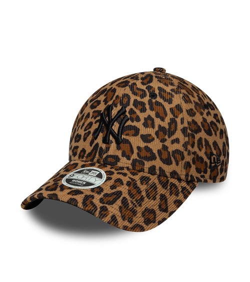 New Era animalier curved visor cap