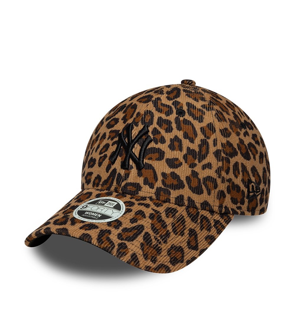 New Era animalier curved visor cap