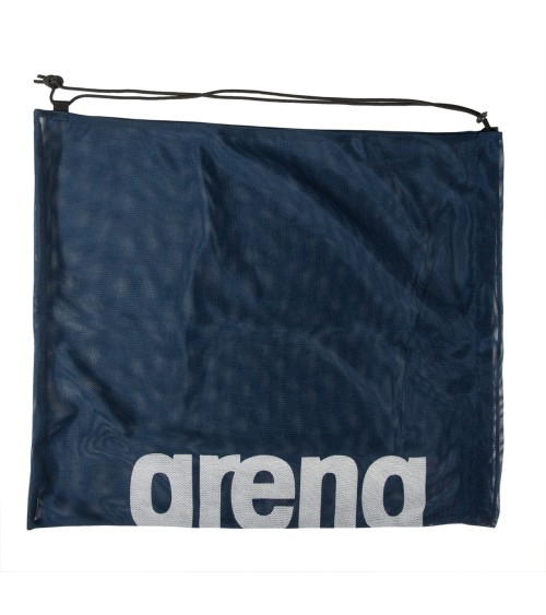 Arena mesh bag with drawstring closure