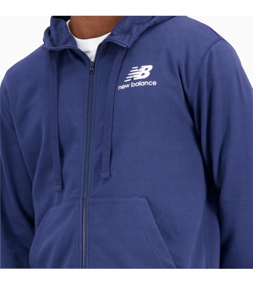 New Balance felpa zip e cappuccio