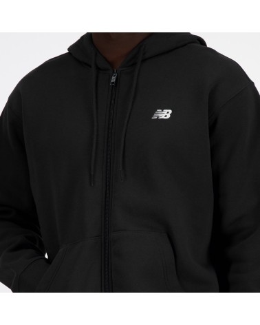 New Balance felpa cappuccio e zip
