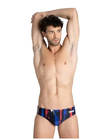 Arena costume slip piscina MaxLife a righe