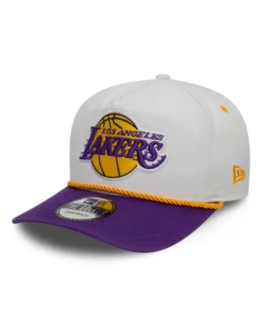 New Era gorra Los Angeles Lakers visera plana