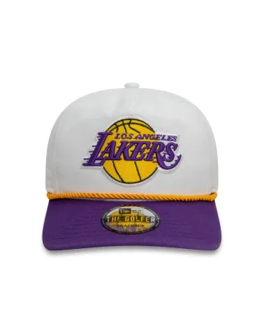 New Era cappello Los Angeles Lakers visiera piatta
