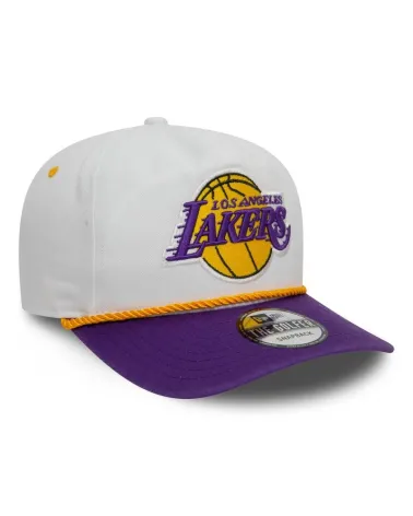 New Era gorra Los Angeles Lakers visera plana