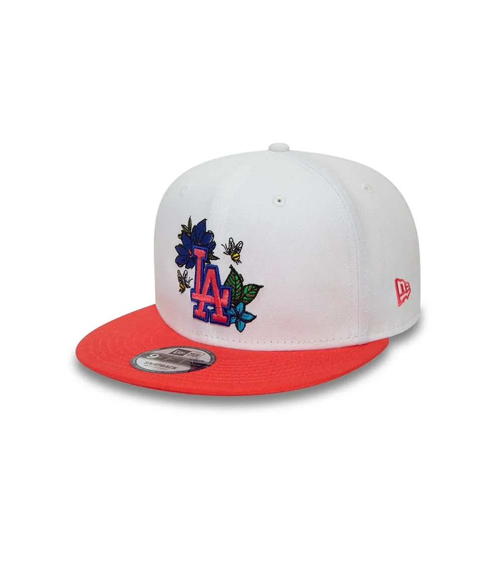 New Era floral embroidery baseball cap