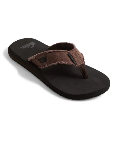 Quiksilver Monkey Abyss tongs en toile et caoutchouc