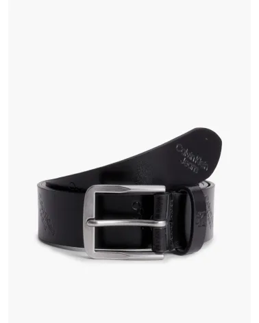 Ceinture en cuir Calvin Klein avec boucle en métal