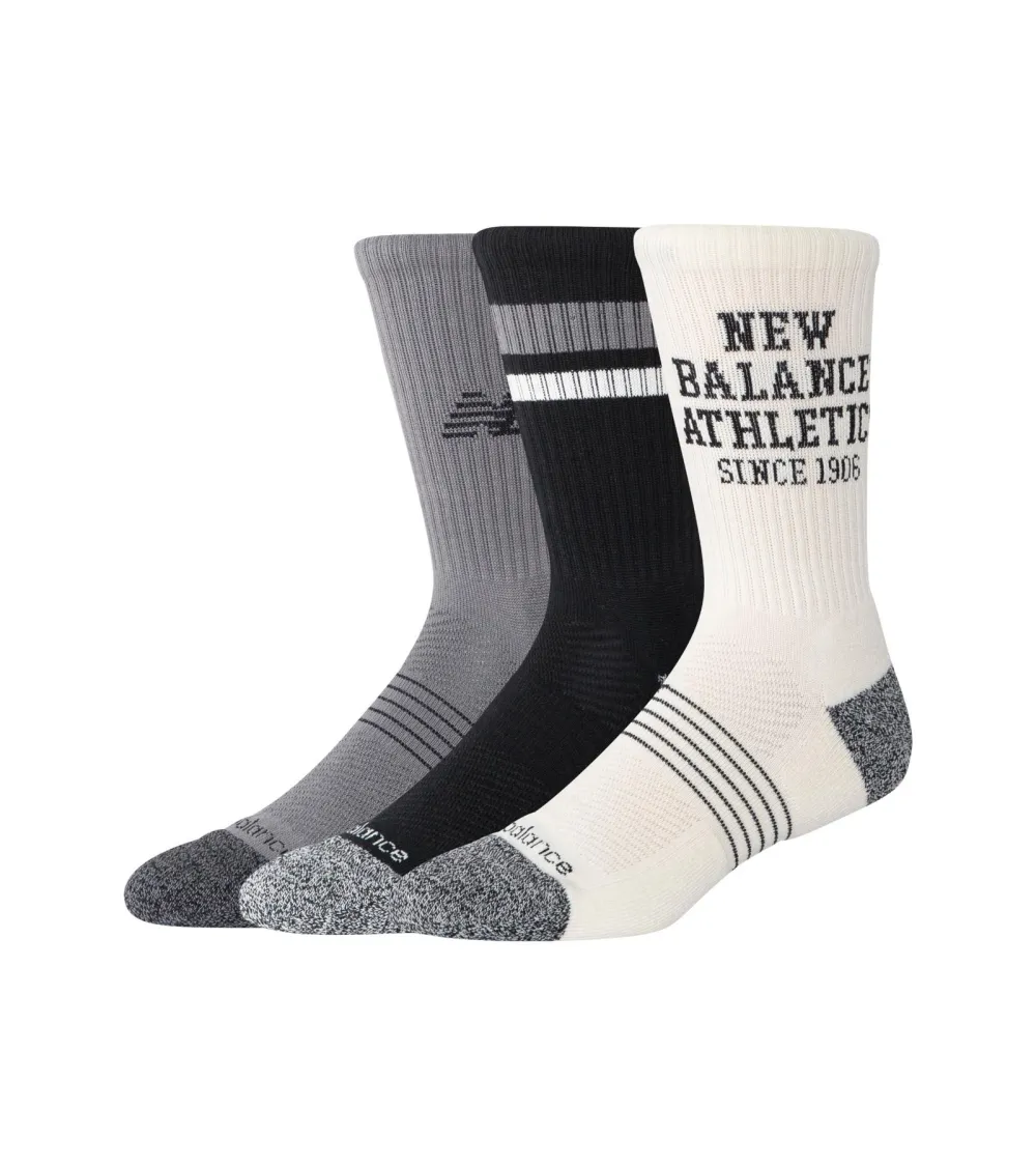 New Balance Active Graphic Crew Socken 3er-Pack