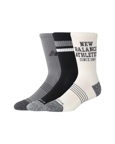 New Balance Active Graphic Crew Socks 3 Pack