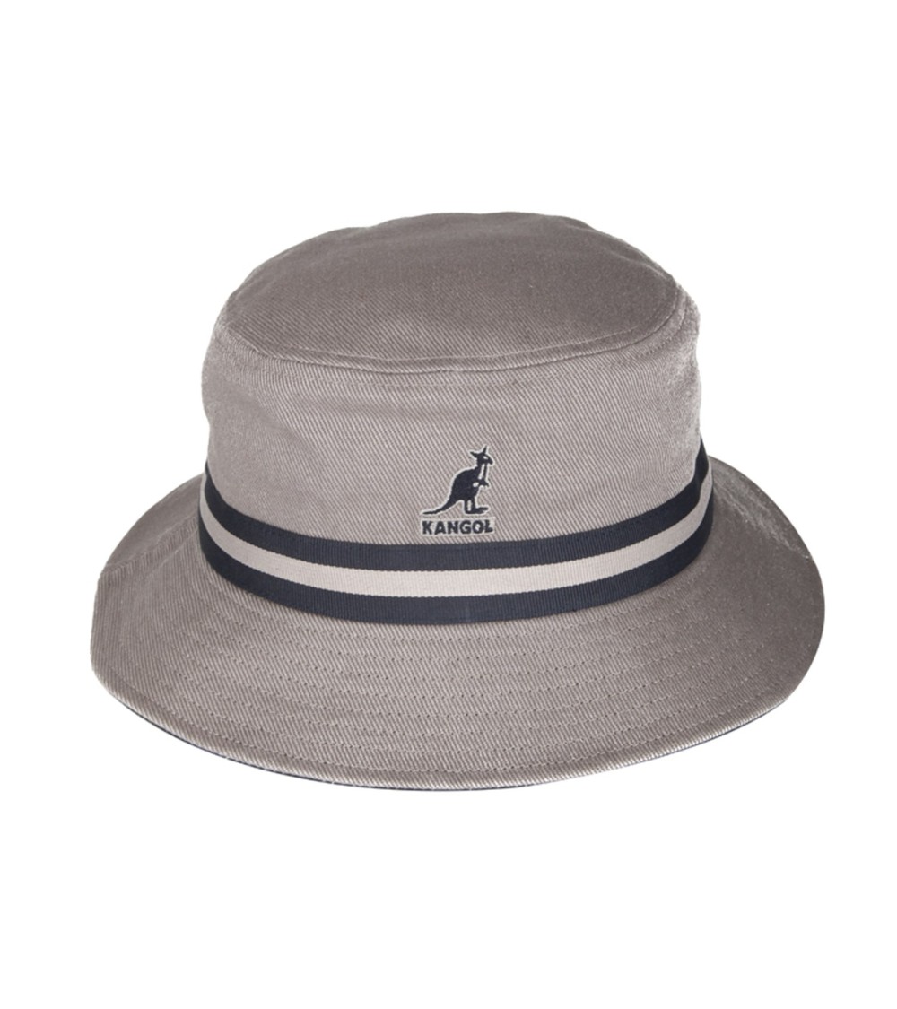 Kangol fabric bucket hat with band