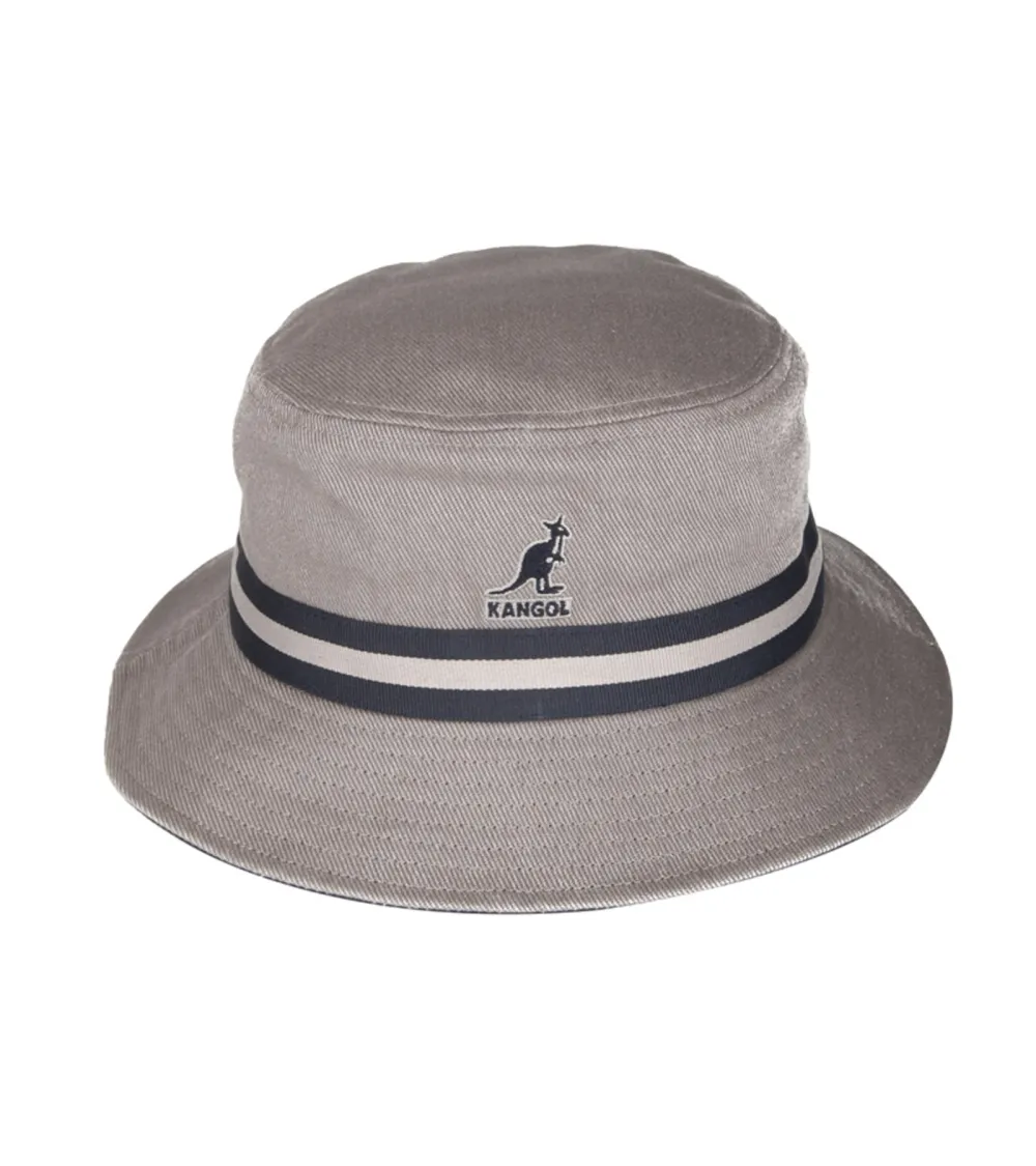 Kangol fabric bucket hat with band