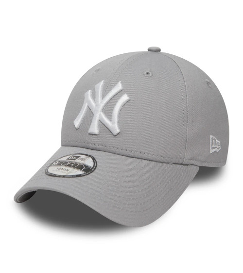 NEW ERA MLB BASIC NY YANKEES 9FORTY - CAPPELLINO REGOLABILE PER BAMBINO (CHILD), GRIGIO (GREY)