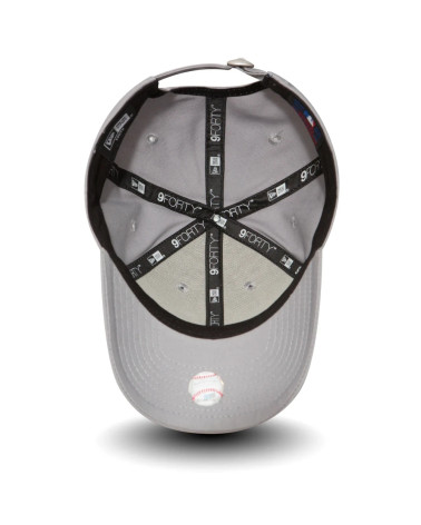NEW ERA MLB BASIC NY YANKEES 9FORTY - CAPPELLINO REGOLABILE PER BAMBINO (CHILD), GRIGIO (GREY)