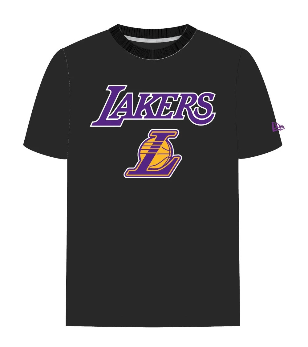 NEW ERA NBA LOS ANGELES LAKERS TEAM LOGO T-SHIRT, GRÖßE:L