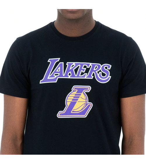 NEW ERA NBA LOS ANGELES LAKERS TEAM LOGO T-SHIRT, GRÖßE:L