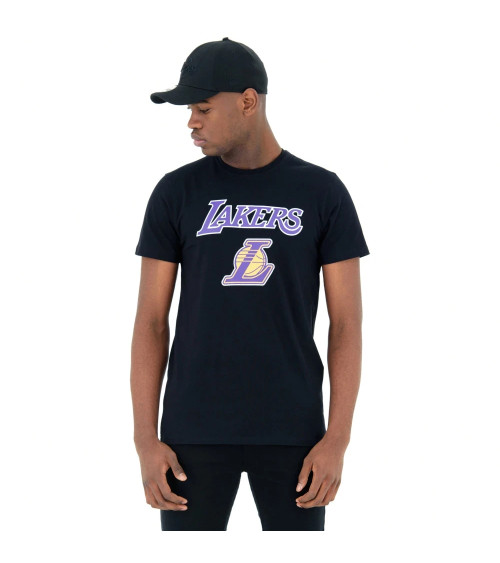 NEW ERA NBA LOS ANGELES LAKERS TEAM LOGO T-SHIRT, GRÖßE:L
