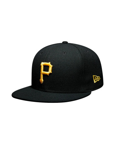 NEW ERA PITTSBURGH PIRATES MLB AC PERFORMANCE BLACK 59FIFTY BASECAP - 7 1/4-58CM (L)