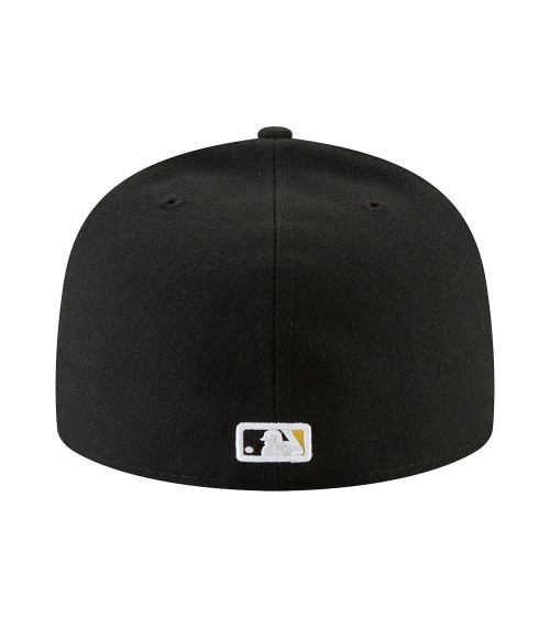 NEW ERA PITTSBURGH PIRATES MLB AC PERFORMANCE BLACK 59FIFTY BASECAP - 7 1/4-58CM (L)