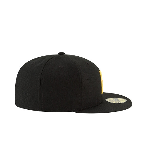 NEW ERA PITTSBURGH PIRATES MLB AC PERFORMANCE BLACK 59FIFTY BASECAP - 7 1/4-58CM (L)