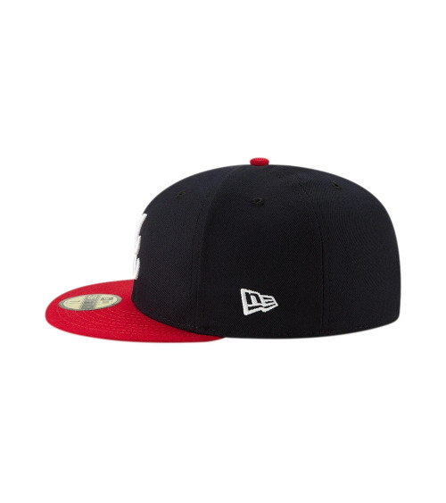 NEW ERA ATLANTA BRAVES NAVY 59FIFTY BASECAP - 7 3/4-62CM (XXL)