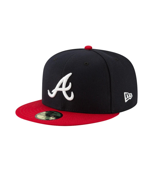 NEW ERA ATLANTA BRAVES NAVY 59FIFTY BASECAP - 7 3/4-62CM (XXL)