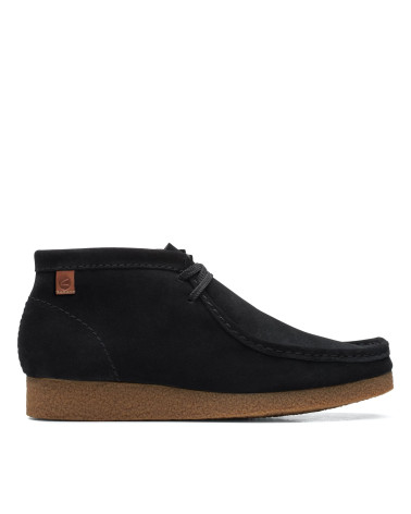 CLARKS SHACRE WALLABEE BOOT, SCARPE CHUKKA, UOMO, NERO, 42 EU
