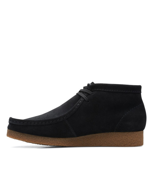 CLARKS SHACRE WALLABEE BOOT, SCARPE CHUKKA, UOMO, NERO, 42 EU