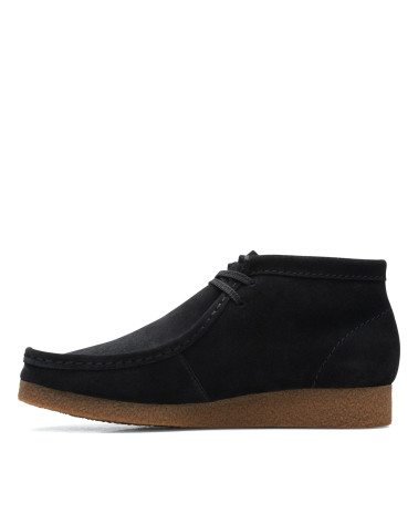 CLARKS SHACRE WALLABEE BOOT, SCARPE CHUKKA, UOMO, NERO, 42 EU