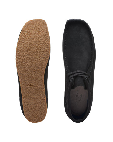 CLARKS SHACRE WALLABEE BOOT, SCARPE CHUKKA, UOMO, NERO, 42 EU