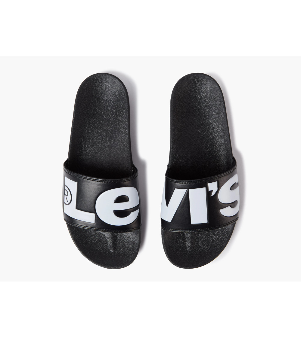 LEVI'S JUNE L, CIABATTE UOMO, NERO (REGULAR BLACK 59), 43 EU