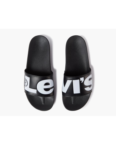 LEVI'S JUNE L, CIABATTE UOMO, NERO (REGULAR BLACK 59), 43 EU