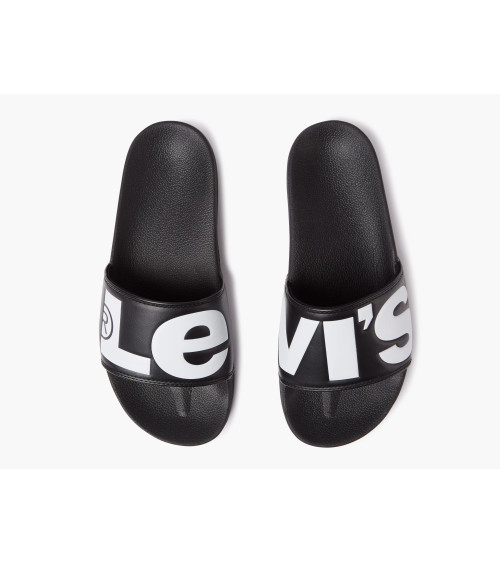 LEVI'S, SLIDES DONNA, NERO 794, 37 EU