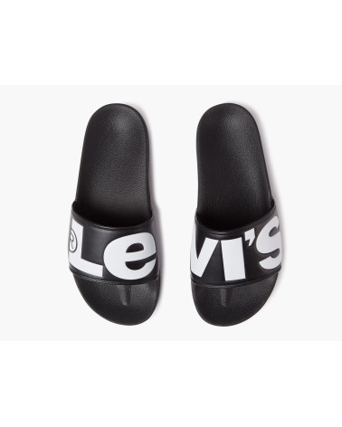 LEVI'S, SLIDES DONNA, NERO 794, 37 EU