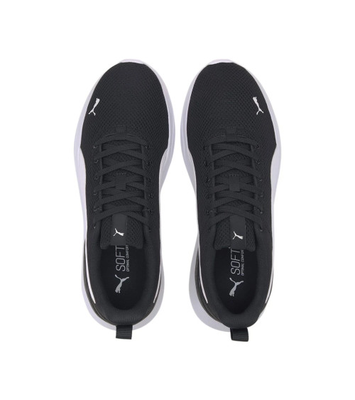 PUMA ANZARUN LITE, SCARPE DA GINNASTICA UNISEX - ADULTO, PUMA NERA PUMA WHITE, 43 EU