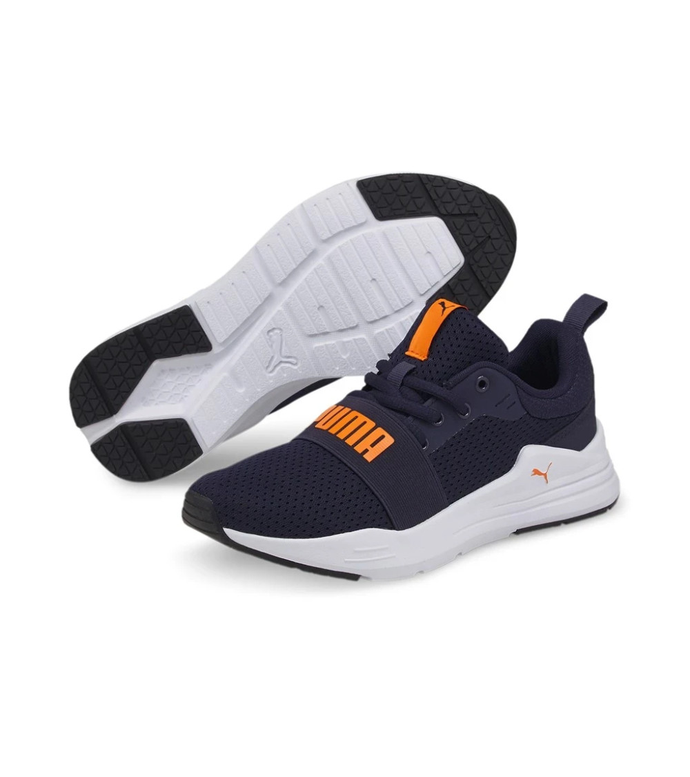PUMA WIRED RUN JR, MOCASSINO, BLU, 38.5 EU