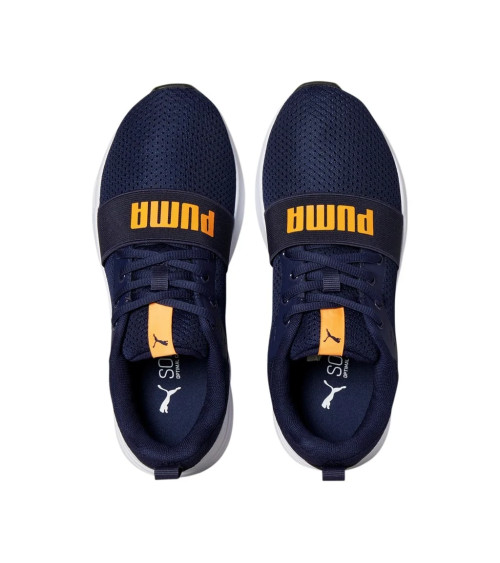PUMA WIRED RUN JR, MOCASSINO, BLU, 38.5 EU