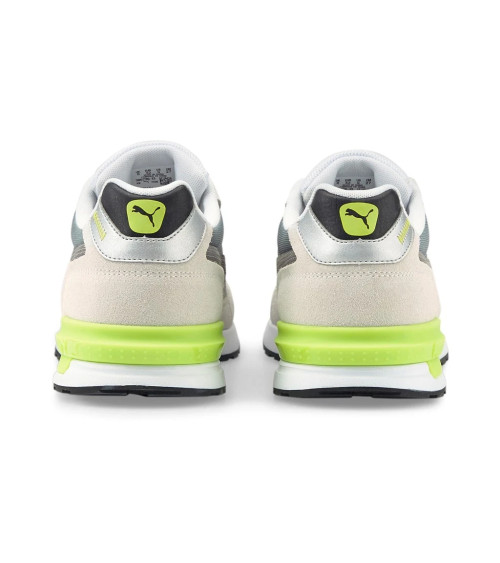 PUMA GRAVITON PRO, SCARPE DA GINNASTICA UNISEX-ADULTO, MULTICOLORE WHITE-STEEL GRAY-QUARRY-LIMEPUNCH, 45 EU