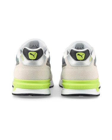 PUMA GRAVITON PRO, SCARPE DA GINNASTICA UNISEX-ADULTO, MULTICOLORE WHITE-STEEL GRAY-QUARRY-LIMEPUNCH, 45 EU